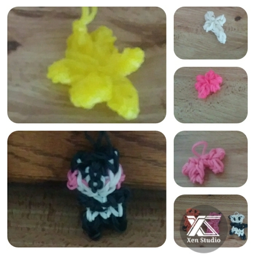 Set of 6 charms